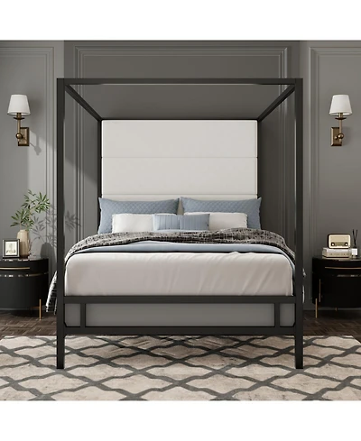 Streamdale Furniture Canopy Bed Queen