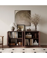 Streamdale Furniture 59.92" Buffet Sideboard with Solid Wood Doors