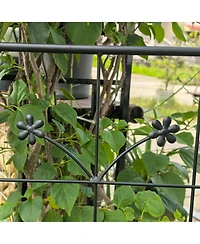 Streamdale Furniture Metal Garden Trellis 2-Pack for Climbing Plants