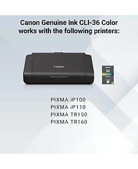 Canon Cli-36 Color Ink Tank for Pixma iP100, iP110, mini260, mini320, TR150 Printers