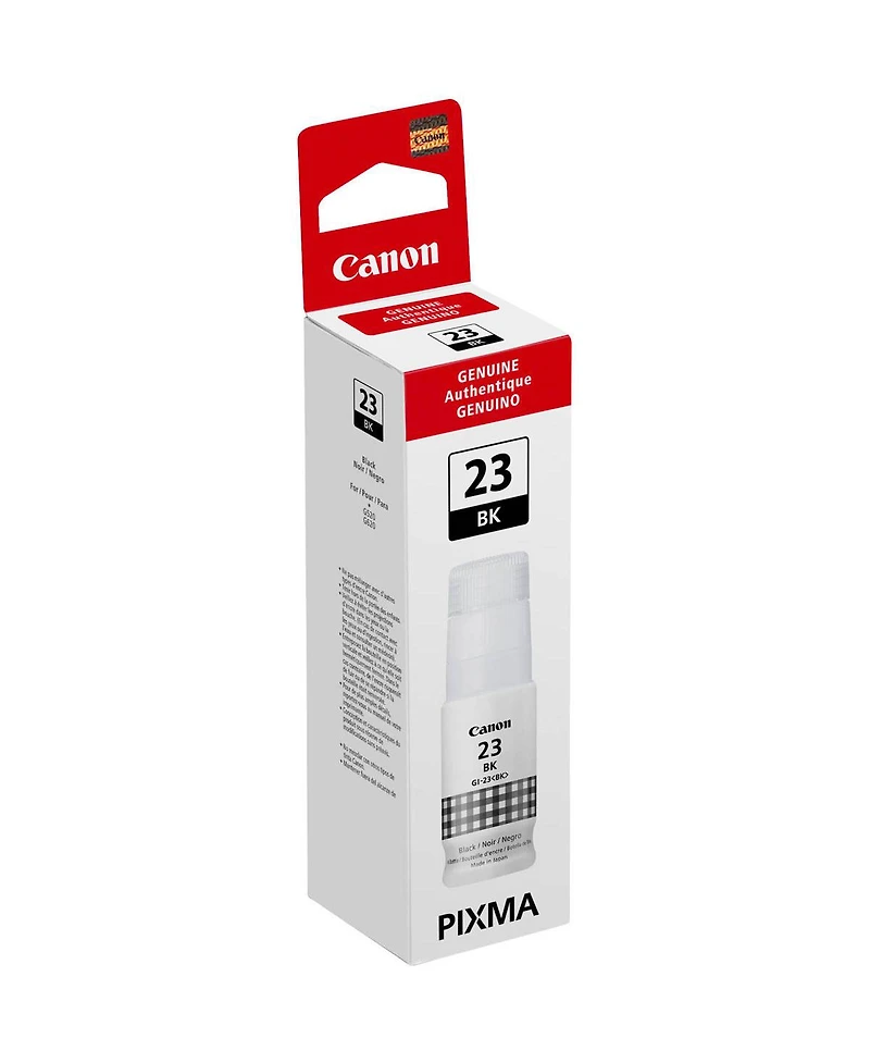Canon Gi-23 Black Ink Bottle for Pixma G620 Wireless MegaTank Photo All-In-One Inkjet Printer