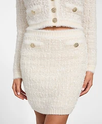 Guess Women's Aomori Pocket Detail Mini Skirt