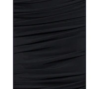 Betsy & Adam Petite Asymmetrical Dress