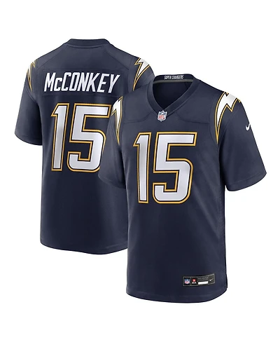 Nike Men's Ladd McConkey Navy Los Angeles Chargers Alternate Super Game Player Jersey