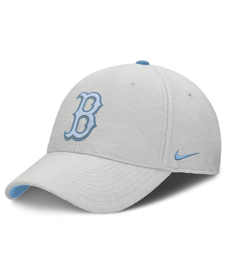 Nike Men's Gray Boston Red Sox Club Adjustable Hat