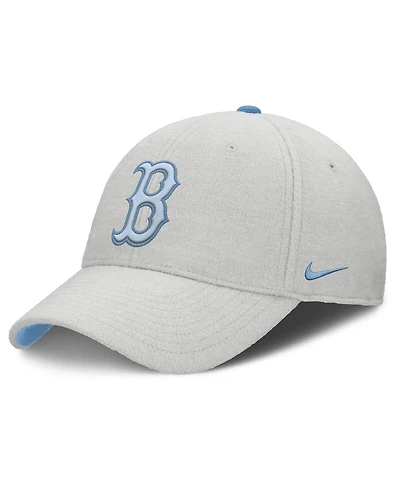 Nike Men's Gray Boston Red Sox Club Adjustable Hat