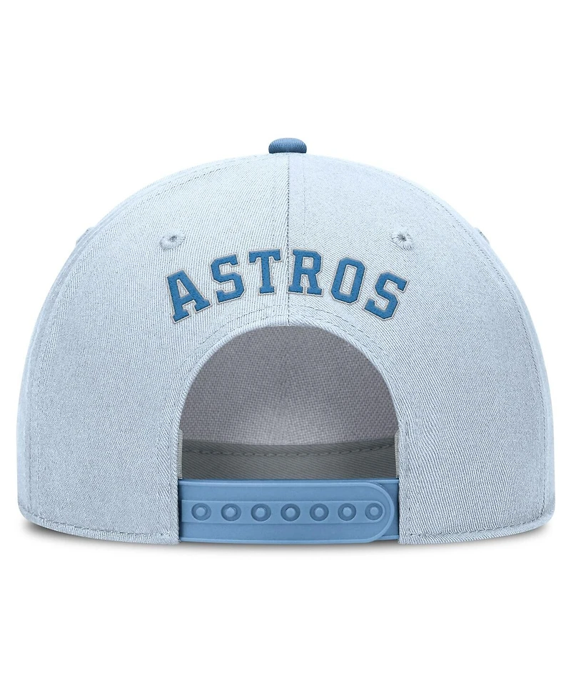 Nike Men's Light Blue Houston Astros Rise Dri-Fit Adjustable Hat
