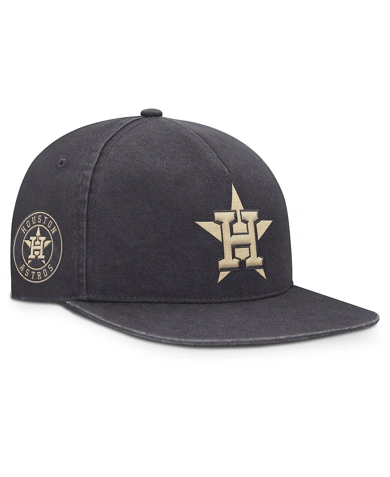 Nike Men's Anthracite Houston Astros Monotone Pro Adjustable Hat