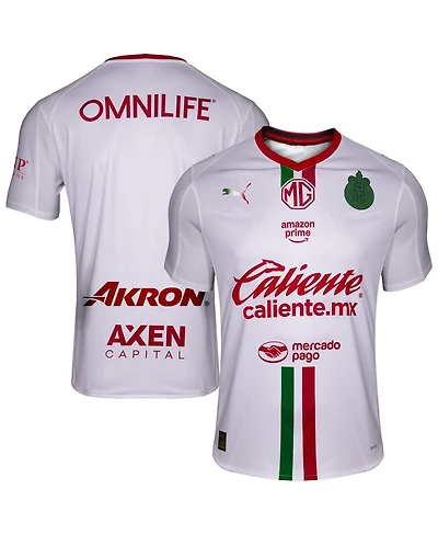 Puma Men's White Chivas 2025/26 Away Replica Jersey