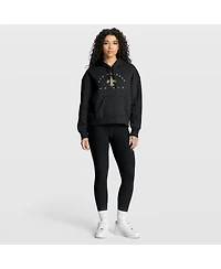 Fanatics Women's Black New Orleans Saints Eligible Receiver Legacy Pullover Hoodie