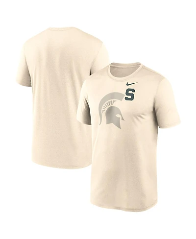 Nike Men's Natural Michigan State Spartans Campus Shadow Legend Performance T-Shirt