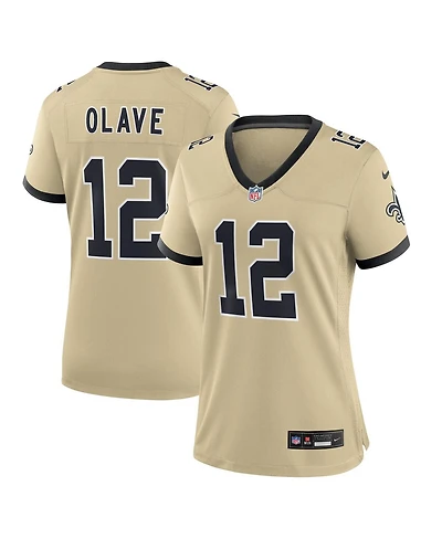 Nike Women's Chris Olave Gold New Orleans Saints Gameday Golds Alternate Game Player Jersey
