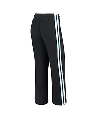 Wear by Erin Andrews Women's Black Philadelphia Eagles Color-Block Straight Leg Pants