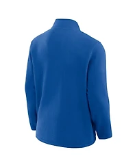 Fanatics Men's Blue New York Rangers Home Ice Fleece Full-Zip Jacket