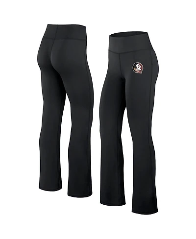 Fanatics Women's Black Florida State Seminoles Training Camp Maxed Out Flare Leggings