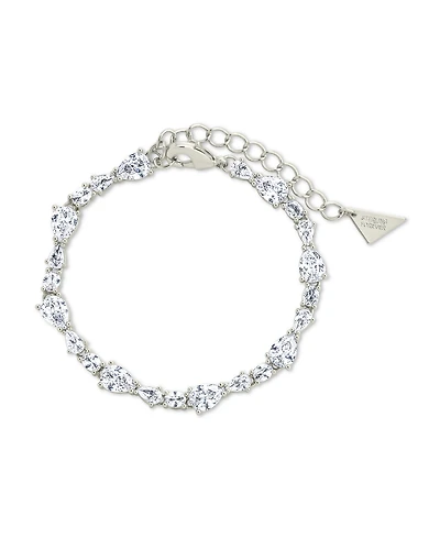 Sterling Forever Sterling Silver Wyatt Cubic Zirconia Tennis Bracelet