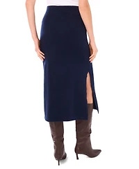 1.state Women's Side Slit Pencil Midi Skirt