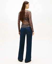 Tommy Jeans Women's Slim All-Over Print Top