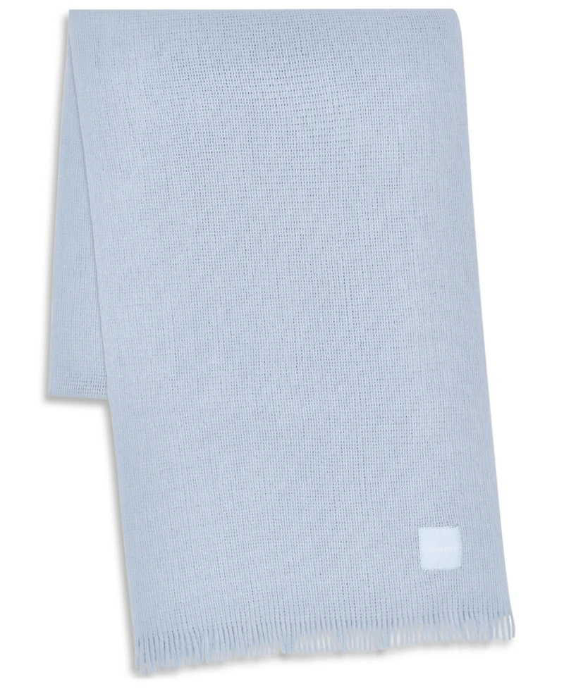 Calvin Klein Super Soft Fringe Detail Scarf
