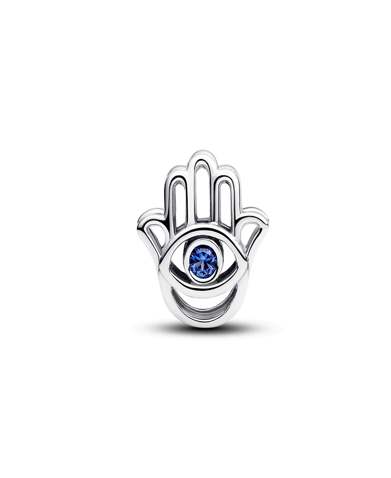 Pandora Stellar Blue Crystal Hamsa Hand Charms