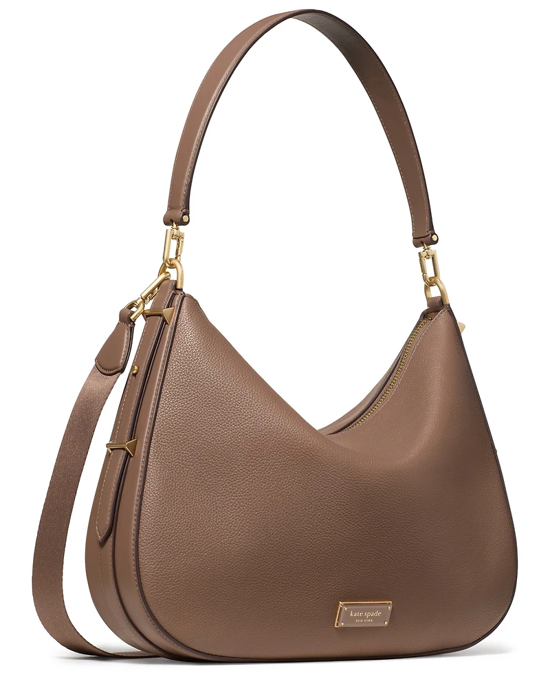 kate spade new york Liv Large Pebbled Leather Hobo Bag