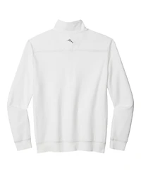 Tommy Bahama Men's White North Carolina Tar Heels Montego Bay Half-Zip Jacket