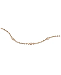 Vincero Women's Sapphire Trio Bracelet in 925 Sterling Silver with 14K Gold Plating and Lobster Clasp