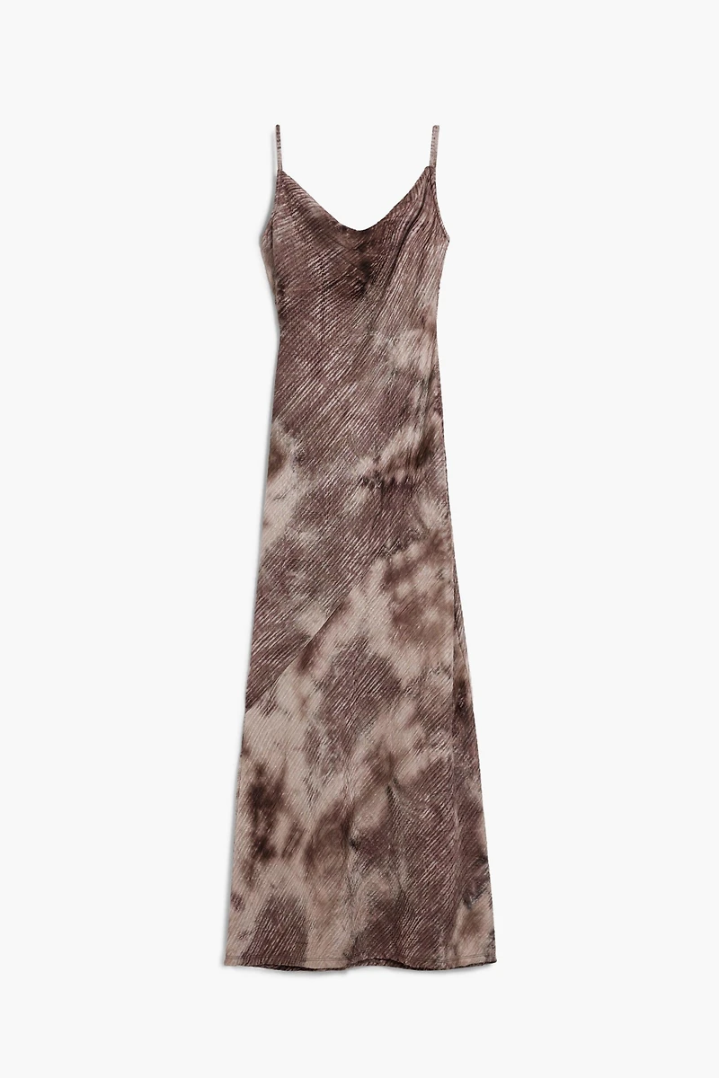 Desigual Women's Long gradient strap dress