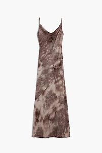 Desigual Women's Long gradient strap dress