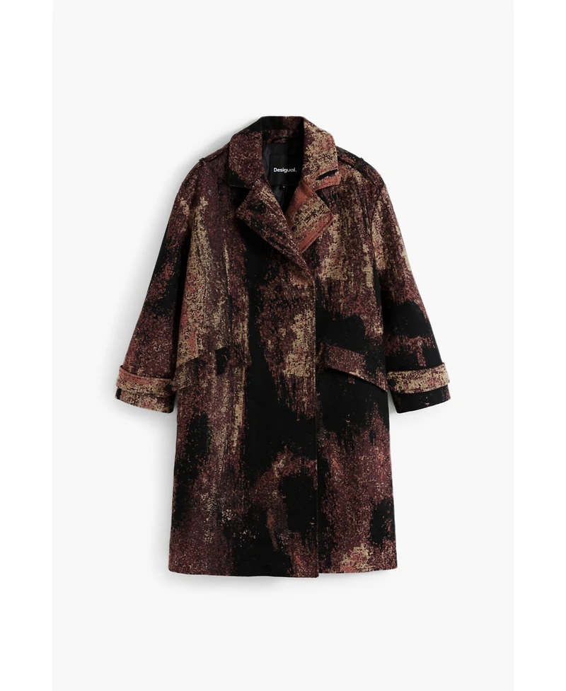 Desigual Women's Coat designed by Mr. Christian Lacroix