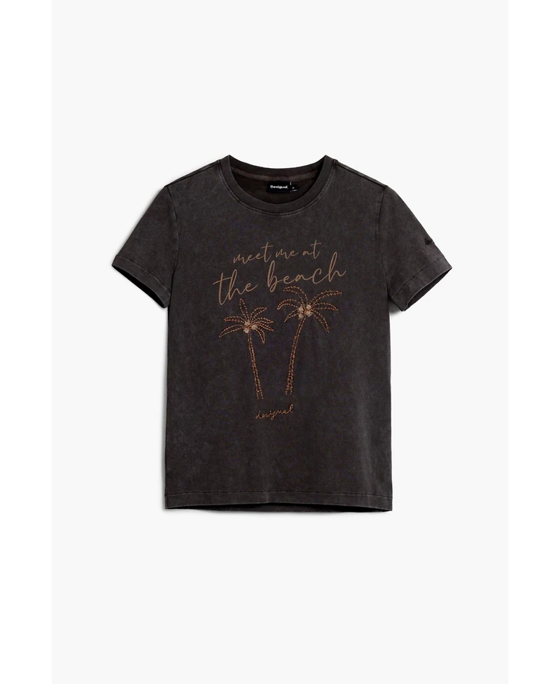 Desigual Women's Palm tree T-shirt