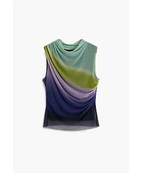 Desigual Women's Gradient tulle T-shirt