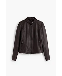 Desigual Women's Combined faux leather jacket