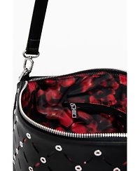 Desigual Women's Medium cut-out faux leather bag