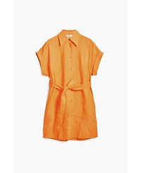 Desigual Women's Shirt dress with perforated hem