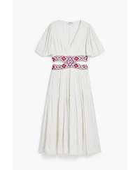 Desigual Women's Embroidered cut-out dress