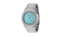 Invicta Men's Speedway Quartz 3 Hand Light Blue Dial Watch