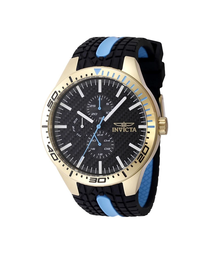 Invicta Men's 48874 Invicta Racing Quartz Chronograph Black Dial Watch