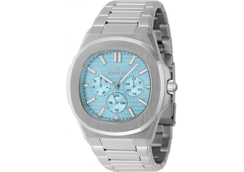 Invicta Men's 48328 Speedway Quartz 3 Hand Light Blue Dial Watch