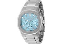 Invicta Men's 48328 Speedway Quartz 3 Hand Light Blue Dial Watch
