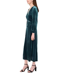 Msk Petite Velvet Dress