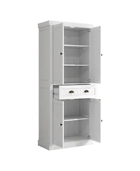 Slickblue Small and Large Kitchen Friendly Compact Storage Cabinet for Maximum Space Utilization