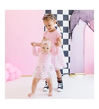 Sweet Wink Baby Girls Ghost Sequin Halloween Long Sleeve Tutu Bodysuit
