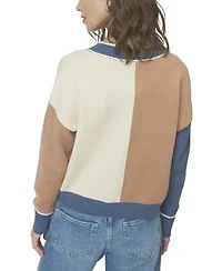 Central Park West Women's Myra Colorblocked Vneck