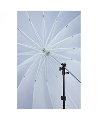 Westcott 7' White Diffusion Parabolic Umbrella