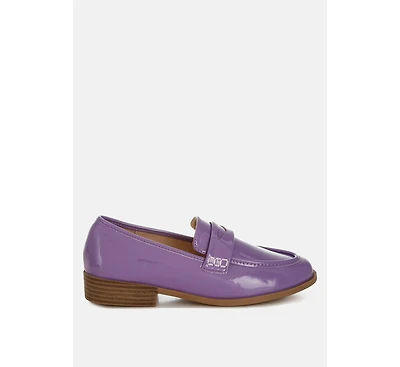Mogul Penny Strap Detail Womens Loafer