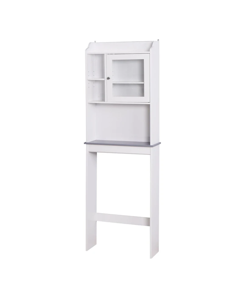 Casainc Modern Over the Commode Space Saver Wood Storage Cabinet for Bathroom