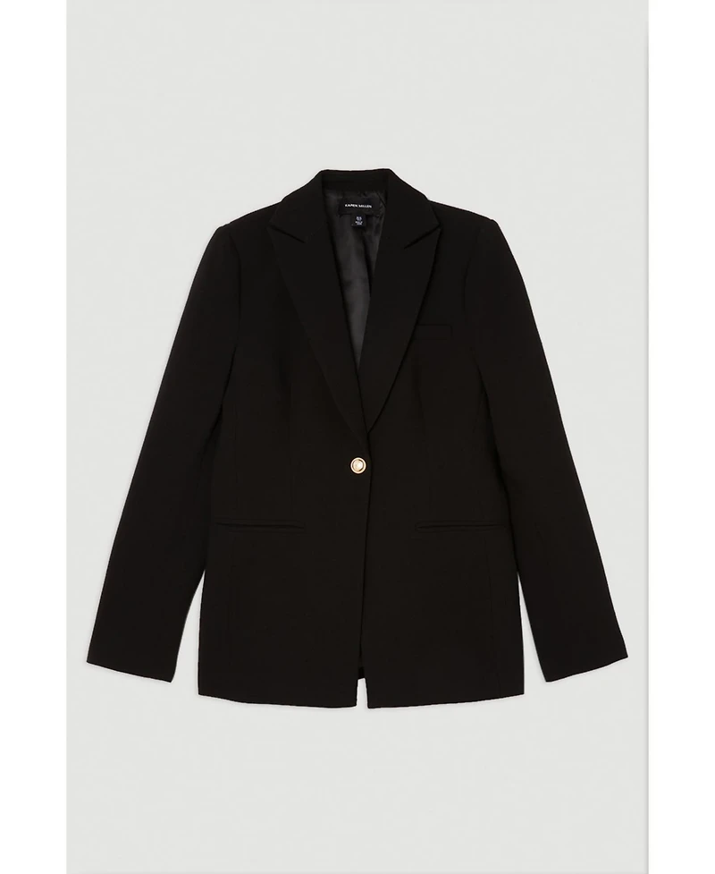 Karen Millen Women's Tailored Single Breasted Blazer