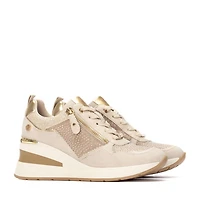 Women's Suede Wedge Sneakers By Xti