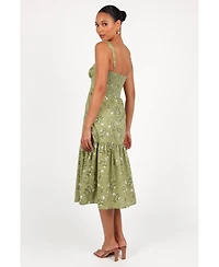 Petal and Pup Women's Paisley Midi Dress